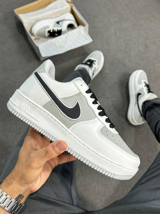 Air Force branco cinza bordado