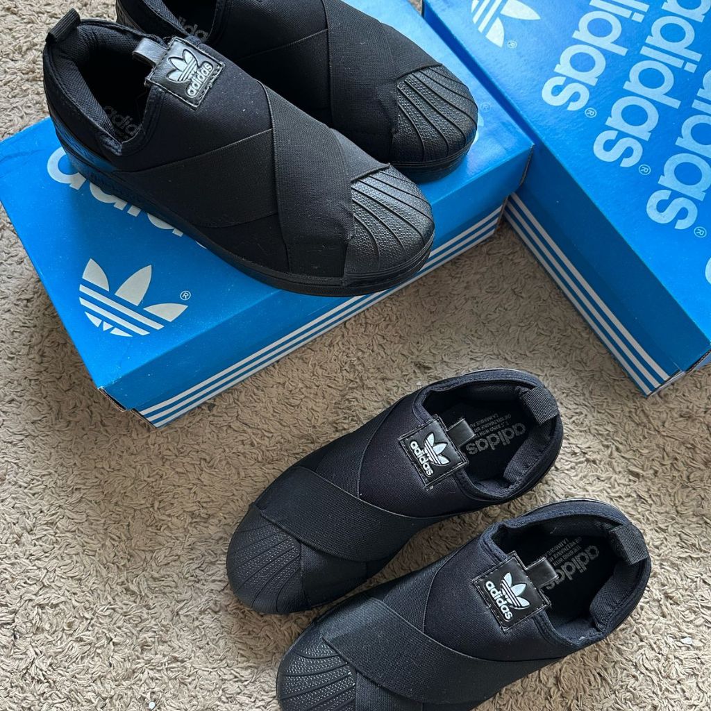 Adidas Slip ON - Preto