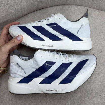 ADIDAS ADIZERO ADIOS PREMIUM - Branco/Marinho