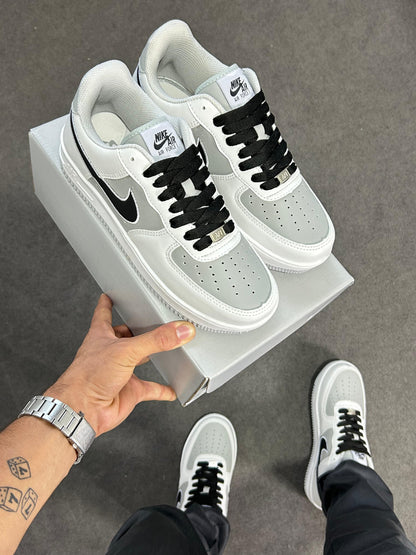 Air Force branco cinza bordado