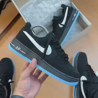 Nike Air Force - Black Blue
